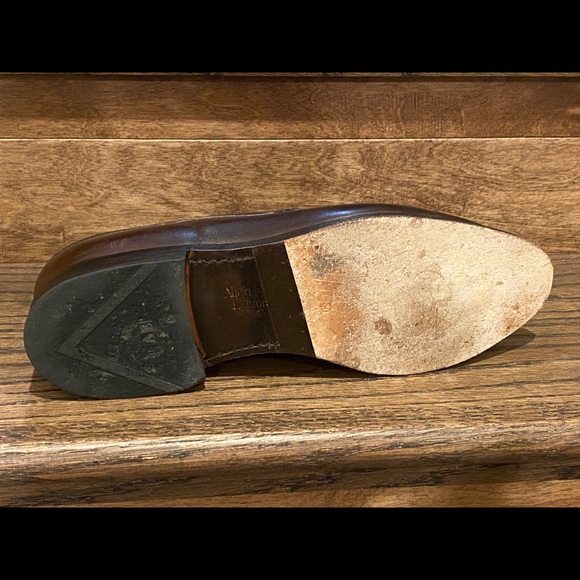 Allen Edmonds Steen Dark Brown Loafers 9D - Picture 7 of 10
